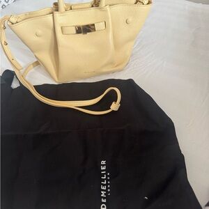 DeMellier Tan Leather Shoulder Bag
